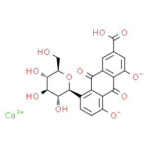 大黄酸-8-O-β-D-葡萄糖苷