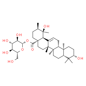 坡模酸-28-O-β-D-吡喃葡萄糖酯