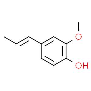 异丁香酚 ；异丁子香酚；4-丙烯基-2-甲氧基苯酚；对丙烯基邻甲氧基本酚